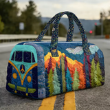 Weiche handgefertigte Reisetasche