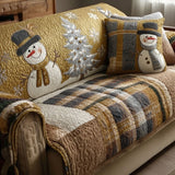 Gesteppter Sofabezug – mit Weihnachtsmotiv NCU0VT340
