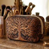 Gesteppte Kosmetiktasche mit Ahnenbaum NCU0DV7889