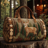 Gesteppte Reisetasche – Herbsthirsch
