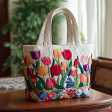 Tulip Garden Tote Bag