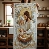 Gepolsterter Tischläufer - Bethlehem Licht