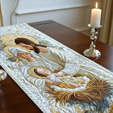 Gepolsterter Tischläufer - Bethlehem Licht