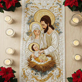 Gepolsterter Tischläufer - Bethlehem Licht