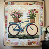 Kunst-Wandbehang – Fahrrad Bloom Journey Hängend NCU0TL1021