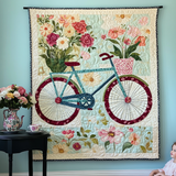 Kunst-Wandbehang – Fahrrad von Blooms Hängend NCU0TL1018