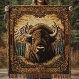 Woven Blanket – Bison Charm NCU0DV3911