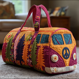 Gesteppte Reisetasche – Blumenreise