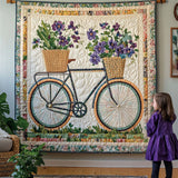 Kunst-Wandbehang – Blooming Wheels NCU0PT816