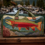 Gesteppte Reisetasche – Bachforelle