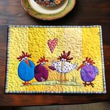 Gesteppte Tischsets – Huhn NCU0LL009