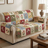 Gesteppter Sofabezug – Patchwork-gesteppter Sofabezug im Cottage-Stil NCU0TV1551