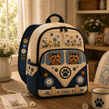 Individueller Stepp-Rucksack im Yorkie Camper Van Design TP18