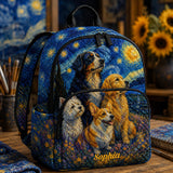 Individueller Stepp-Rucksack mit Van Goghs 'Sternennacht' - TP20
