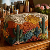 Gesteppte Kosmetiktasche mit Wüstenflora NCU0PT9623
