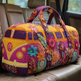 Gesteppte Reisetasche – Hippie-Van