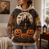 Gruseliger Halloween-Kürbis
