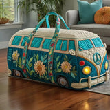 Gesteppte Reisetasche – Hippie-Van