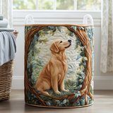 Gesteppter Wäschekorb – mit Golden Retriever NCU0DDK840