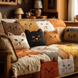 Gesteppter Sofabezug – mit goldenem Katze NCU0TV808