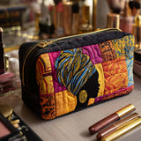 Gesteppte Kosmetiktasche im Heritage-Stil NCU0NT10379