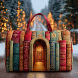 Gesteppte Reisetasche – Geheime Bibliothek