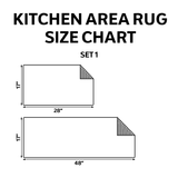 Rutschfester Küchenteppich – Weihnachten festlicher Straße NCU0DK11531