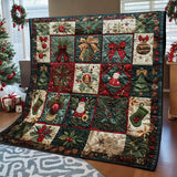Gesteppte Decke - Festliche Weihnachtskollektion
