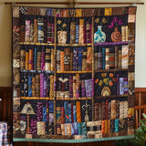 Gesteppte Decke - Buchliebhaber