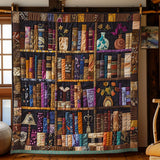 Gesteppte Decke - Buchliebhaber