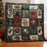 Gesteppte Decke - Festliche Weihnachtskollektion