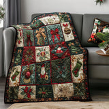 Gesteppte Decke - Festliche Weihnachtskollektion