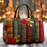 Gesteppte Reisetasche – Verzauberte Bücher