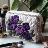 Gesteppte Kosmetiktasche mit eleganten Blütenblättern NCU0DV7737