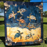 Gesteppte Decke – Sea Turtle Mingle NCU0TH1180