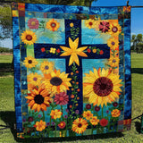Gesteppte Decke – Sunlit Cross NCU0TH997
