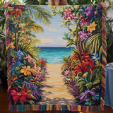Woven Blanket – Sunlit Shores NCU0VH3878