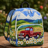 Polsternder Rucksack mit idyllischer Landschaft - Modell TG08