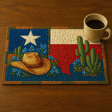 Gesteppte Tischsets – Spirit von Texas NCU0NT5796