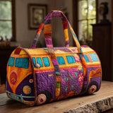 Gesteppte Reisetasche – Vintage-Reiseinspiration
