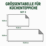 Rutschfester Küchenteppich – Weihnachts- Weihnachtsmann NCU0DV8496