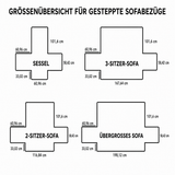 Gesteppter Sofabezug – mit Dackel NCU0TH3701