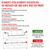Gesteppter Sofabezug – mit ruhigem Wald NCU0DV8619