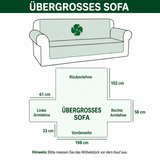 Gesteppter Sofabezug – mit weihnachtlich-ländlicher Atmosphäre NCU0TD2000