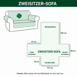 Gesteppter Sofabezug – mit Wintermuster NCU0PT9684