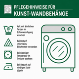Kunst-Wandbehang – Fantastischer mit Schildkröten NCU0DV805