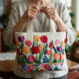 Tulip Garden Tote Bag