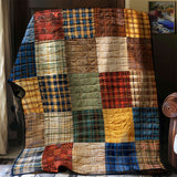 Gesteppte Decke - Patchwork