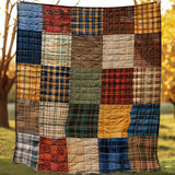 Gesteppte Decke - Patchwork