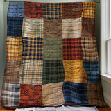 Gesteppte Decke - Patchwork